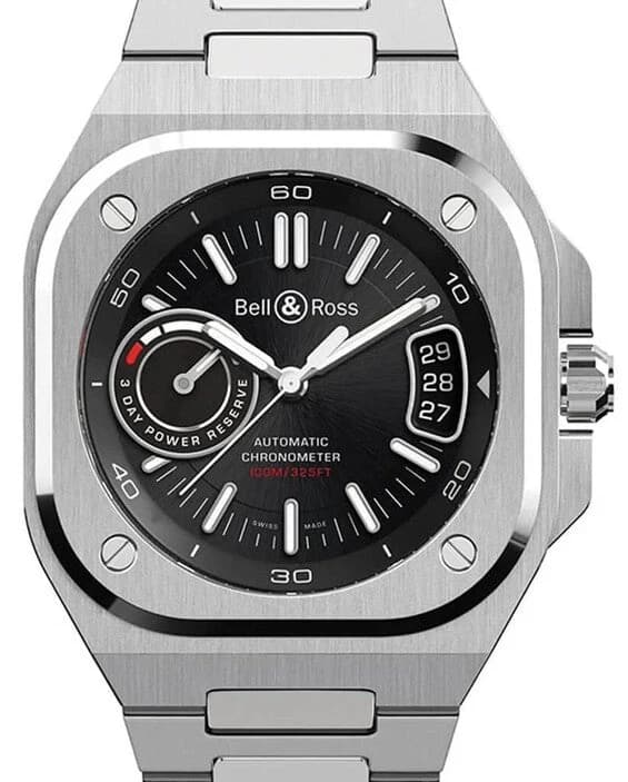 Bell & Ross BR-X5 – Ref. BRX5R-BL-ST/SST, Wie neu
