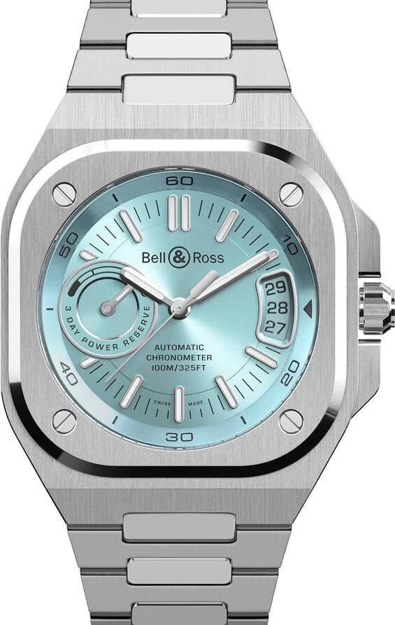 Bell & Ross BR-X5 – Ref. BR0392-D-LT-BR/SRB, Wie neu
