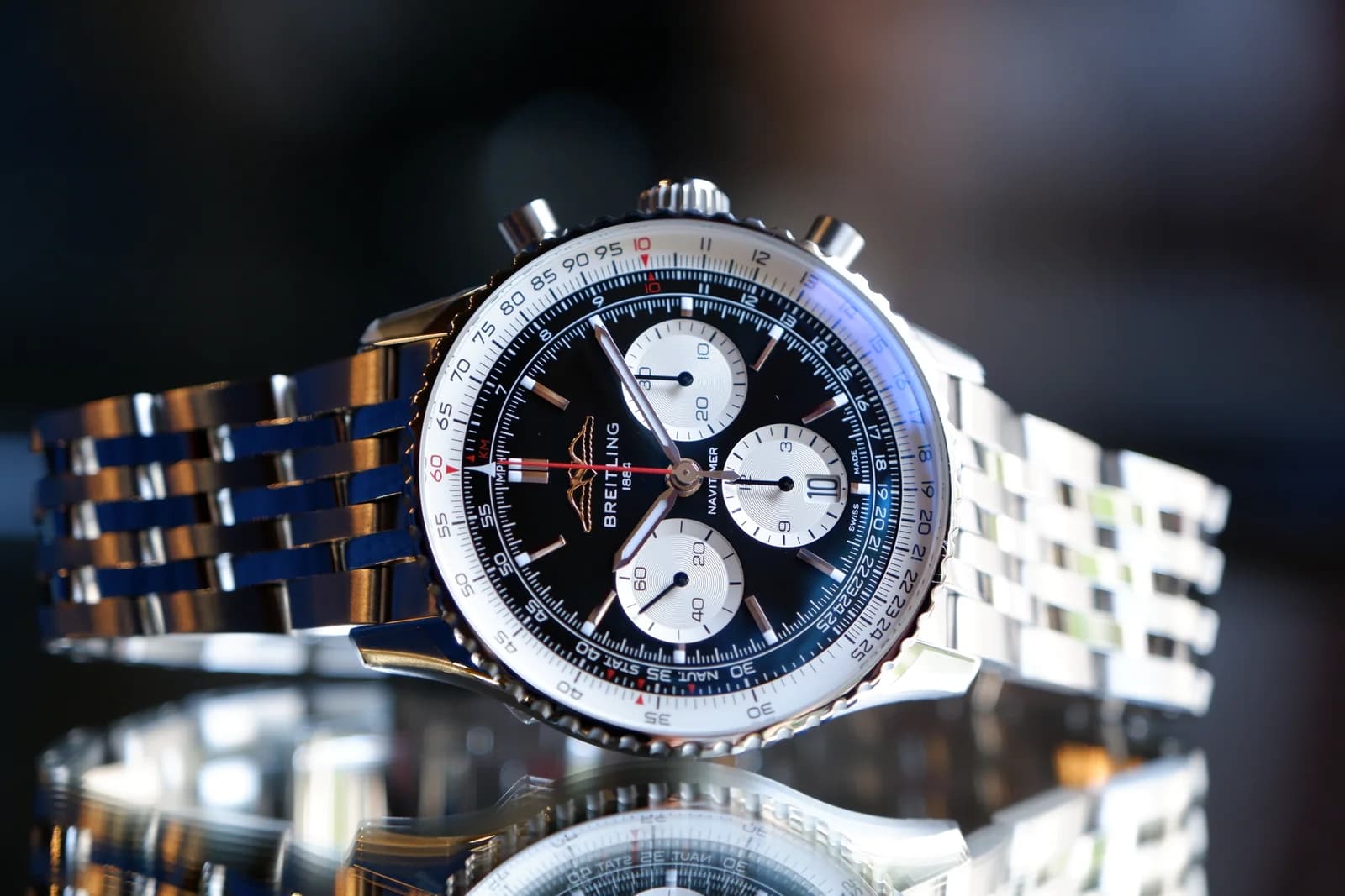 Breitling Navitimer – Ref. AB0138211B1A1, like new – Image 1/2