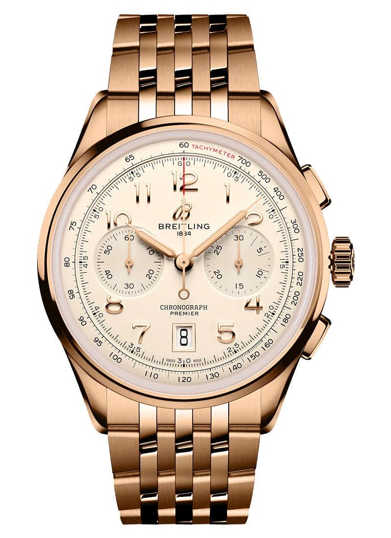 Breitling Premier – Ref. RB0145371G1R1, Wie neu