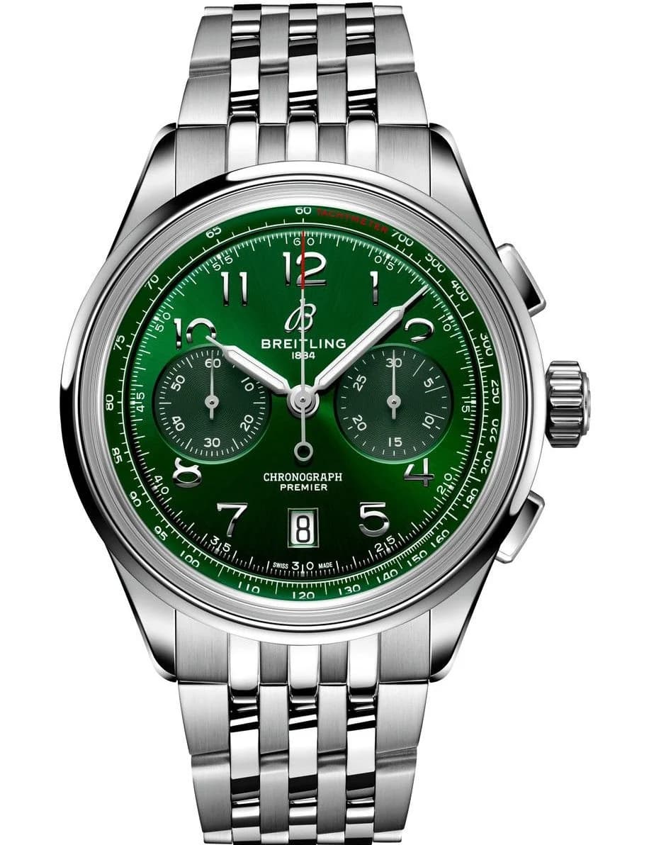 Breitling Premier – Ref. AB0145371L1A1, Wie neu