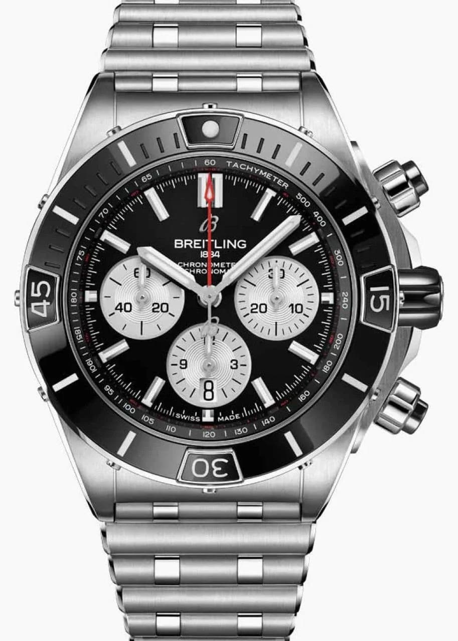Breitling Super Chronomat – Ref. AB0136251B1A1, Wie neu