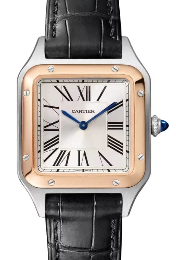 Cartier Santos-Dumont – Ref. W2SA0038, like new – Image 1/2