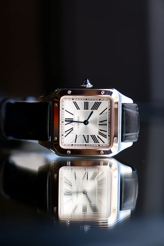 Cartier Santos-Dumont – Ref. W2SA0038, like new – 2/2