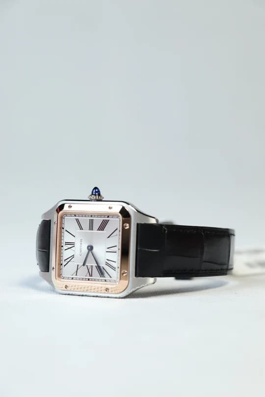 Cartier Santos-Dumont – Ref. W2SA0037, like new – Image 2/2