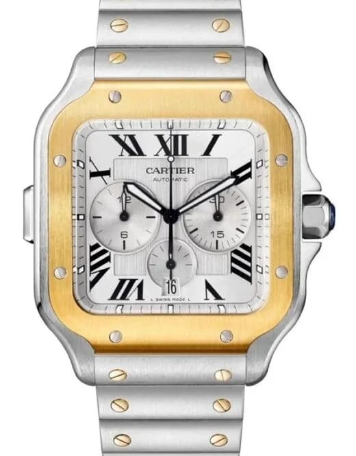 Cartier Santos de Cartier – Ref. W2SA0008, Neu – Bild 1/2