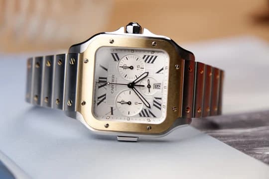 Cartier Santos de Cartier – Ref. W2SA0008, Neu – Bild 2/2