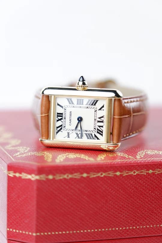 Cartier Tank – Ref. WGTA0342, Wie neu – Bild 2/2