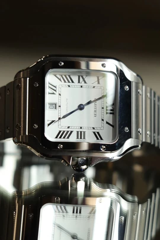 Cartier Santos de Cartier – Ref. Wssa0029, Wie neu – Bild 2/2