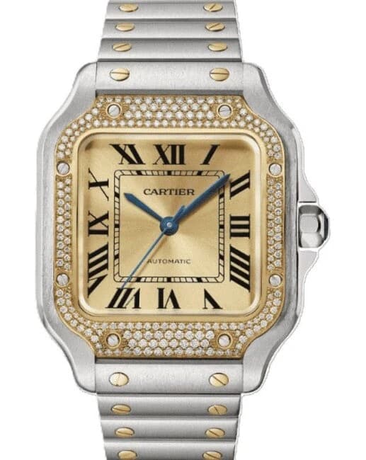 Cartier Santos de Cartier – Ref. W3SA0007, Neu