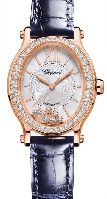 Chopard Happy Sport Oval – Ref. 275362-5002, like new