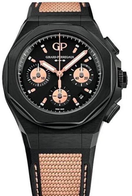 Girard Perregaux Laureato – Ref. 81060-21-492-FH3A, Wie neu