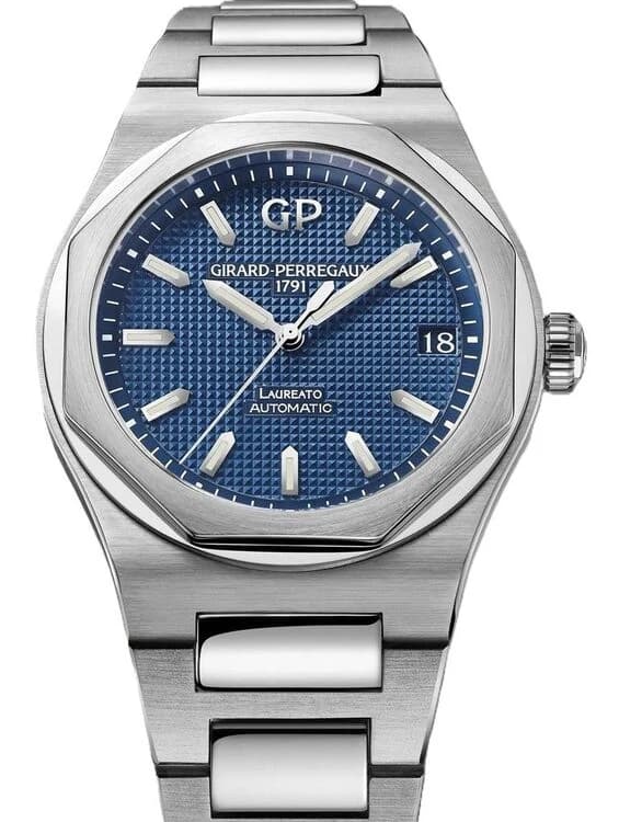 Girard Perregaux Laureato – Ref. 81010-11-431-11A, like new