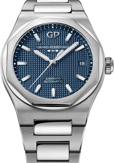 Girard Perregaux Laureato – Ref. 81005-11-3460-1CM, good
