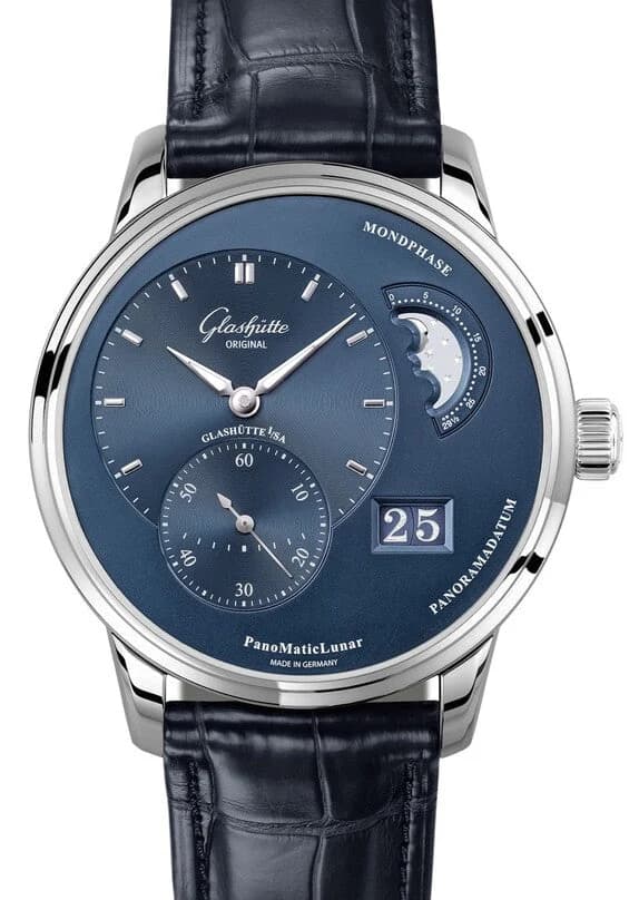 Glashütte Original Pano – Ref. 1-90-02-46-32-61, Wie neu