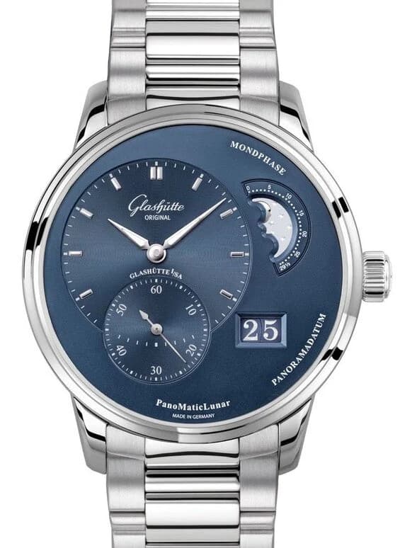 Glashütte Original Pano – Ref. 1-90-02-46-32-71, Wie neu