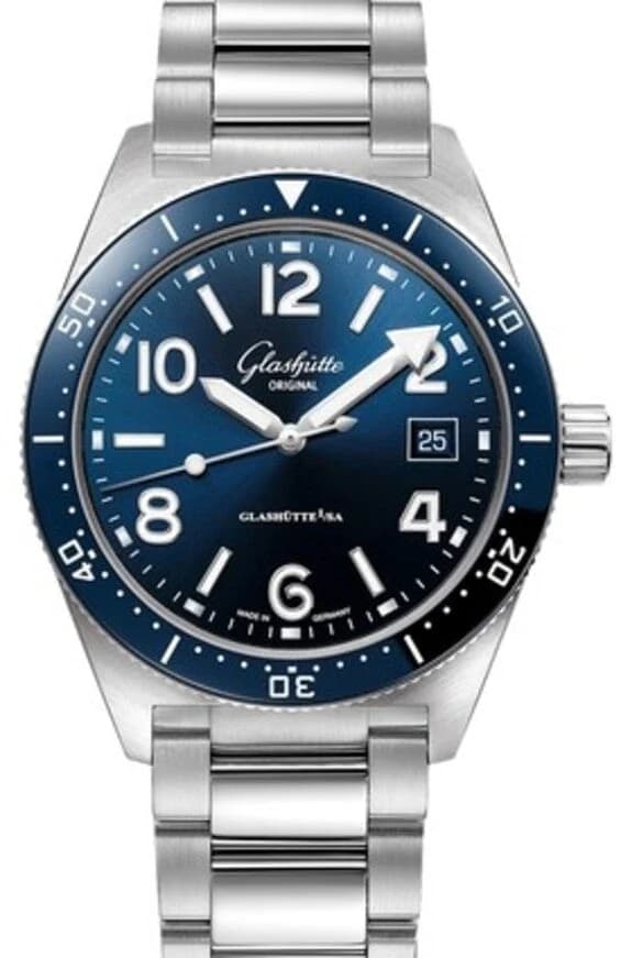 Glashütte Original SeaQ – Ref. 1-39-11-09-81-70, Wie neu