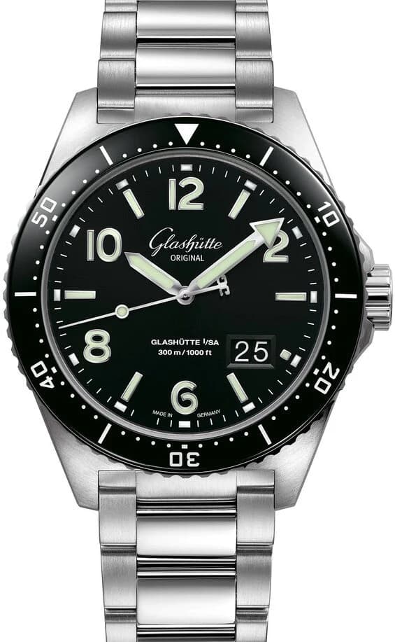 Glashütte Original SeaQ – Ref. 1-36-13-01-80-70, Wie neu