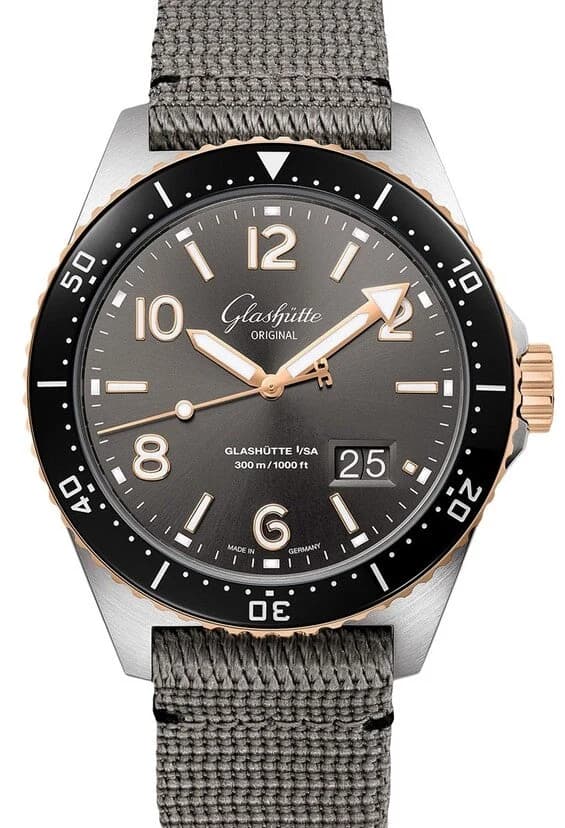 Glashütte Original SeaQ – Ref. 1-36-13-04-91-34, Wie neu