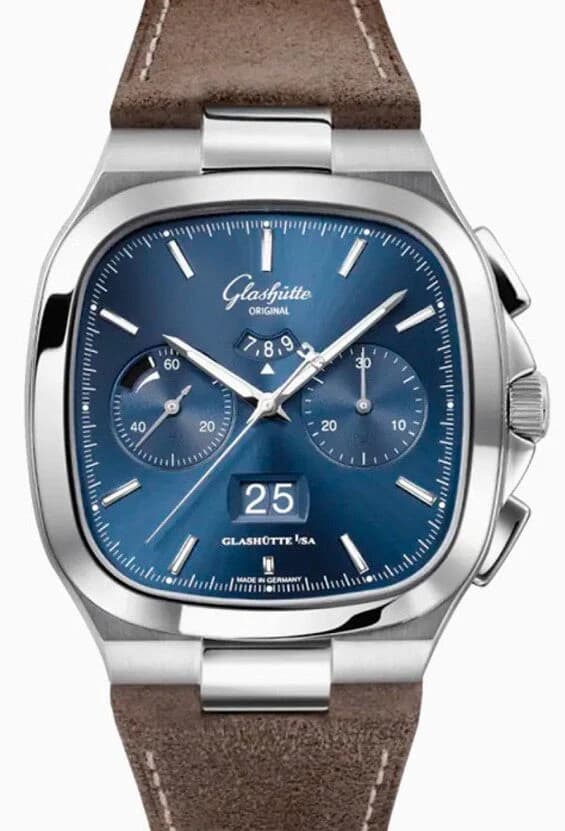 Glashütte Original Seventies – Ref. 1-37-02-08-02-62, like new