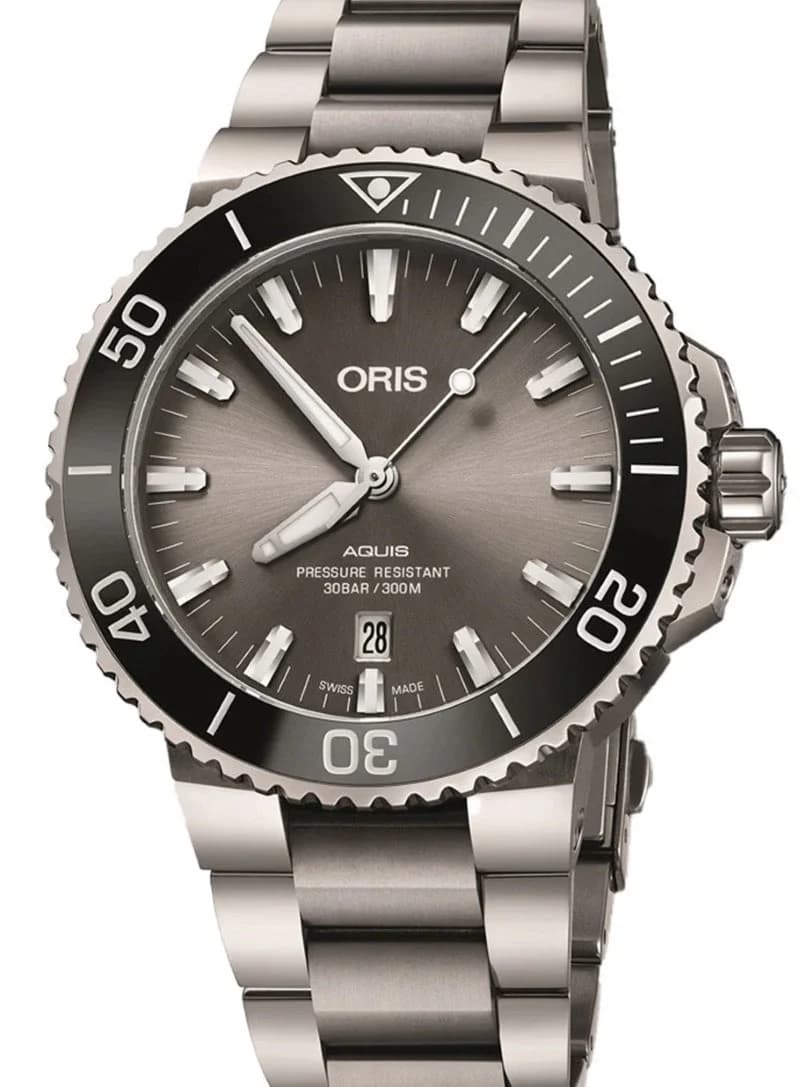 Oris Aquis – Ref. 01 733 7730 7153-07 8 24 15PEB, Wie neu