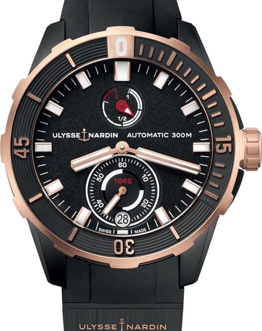 Ulysse Nardin Diver – Ref. 1185-170-3/BLACK, Wie neu