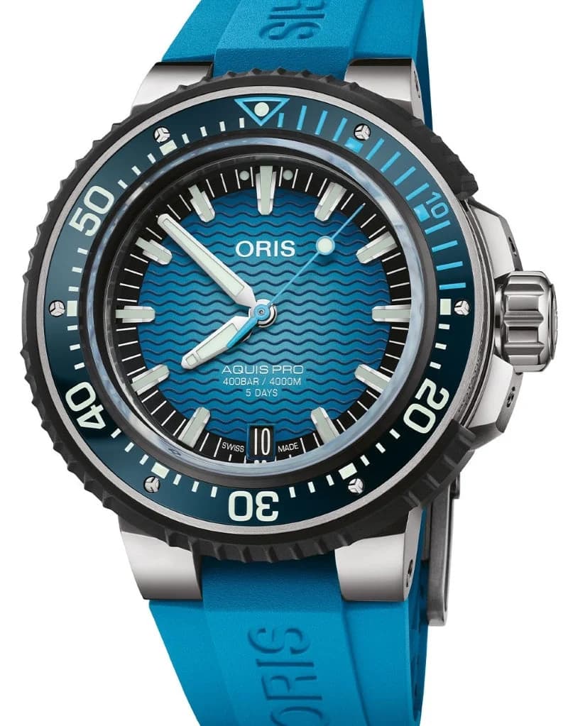 Oris Aquis – Ref. 01 400 7777 7155-Set, Wie neu
