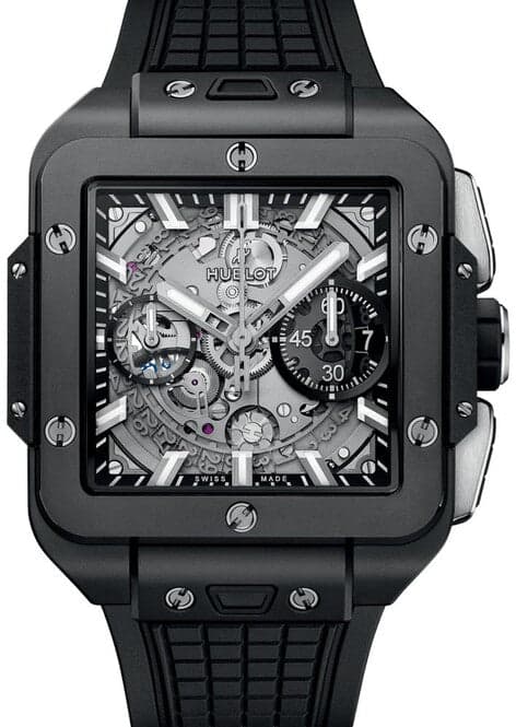 Hublot Square Bang Unico – Ref. 821.CI.0170.RX, Wie neu