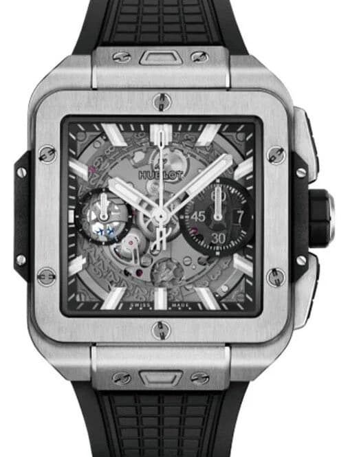 Hublot Square Bang Unico – Ref. 821.NX.0170.RX, like new