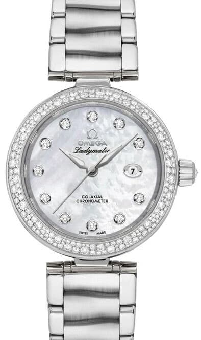 Omega LadyMatic – Ref. 425.35.34.20.55.002, like new