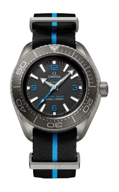 Omega Seamaster Planet Ocean – Ref. 215.92.46.21.01.001, Wie neu