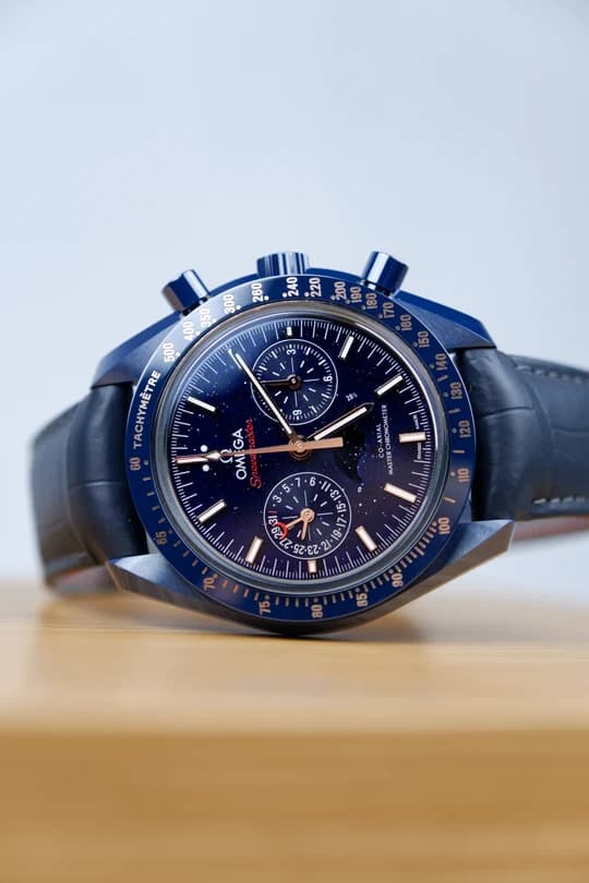 Omega Speedmaster Moonphase – Ref. 304.93.44.52.03.002, like new – Image 2/3