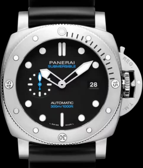 Panerai Submersible – Ref. PAM01596, Wie neu