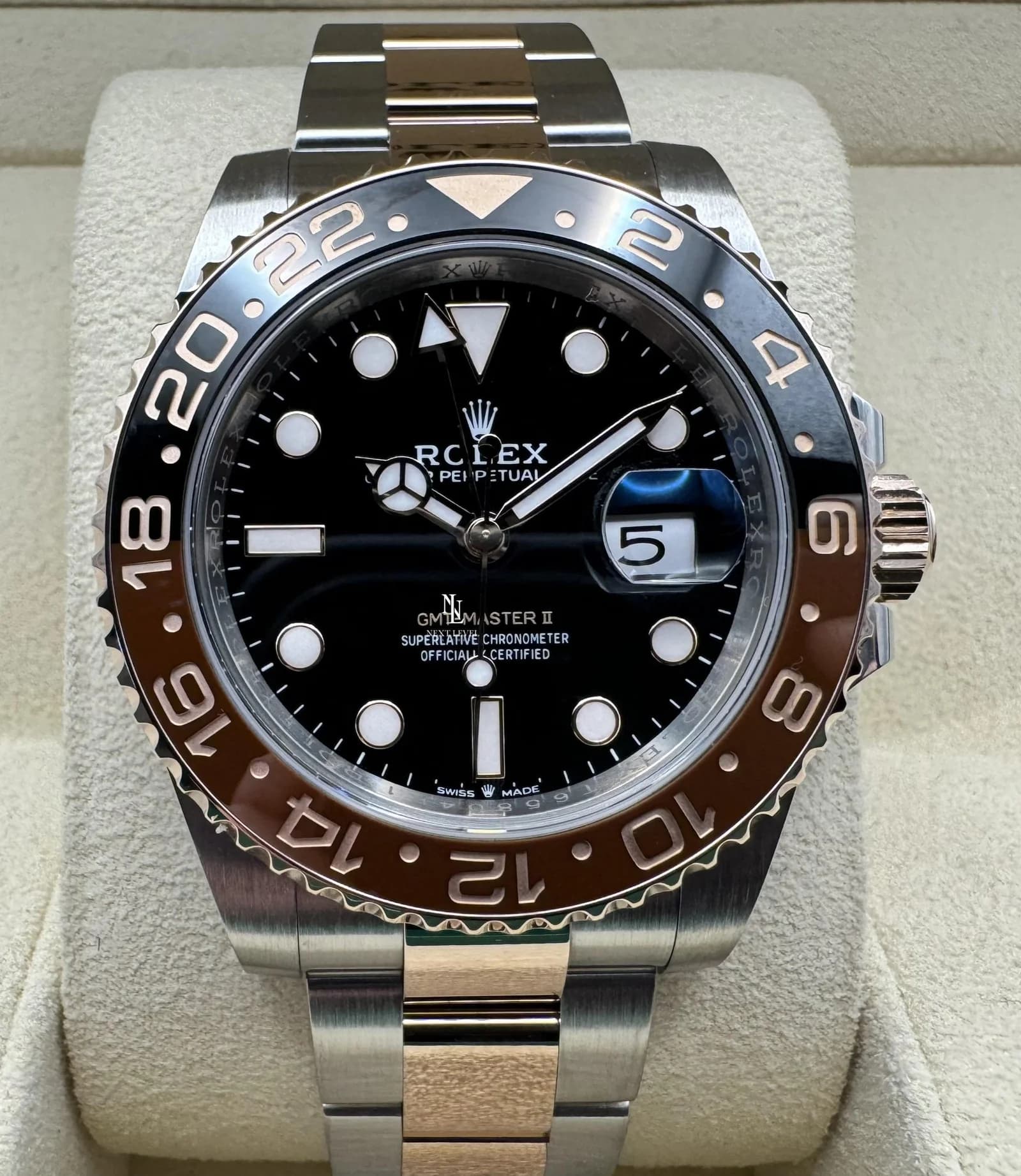 Rolex GMT-Master II – Ref. 126711CHNR, Gut