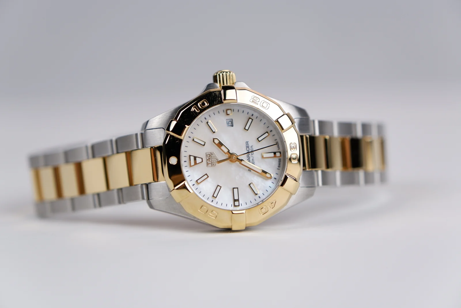 TAG Heuer Aquaracer – Ref. WBD1420.BB0321, Wie neu – Bild 1/2