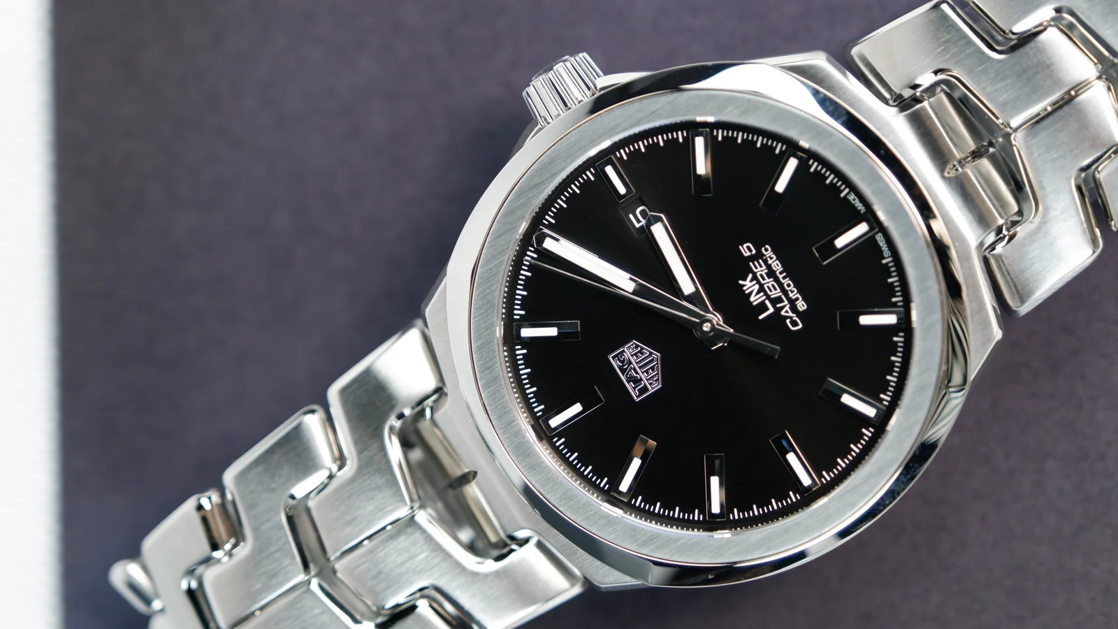 TAG Heuer Link – Ref. WBC2110.BA0603, like new – 1/2
