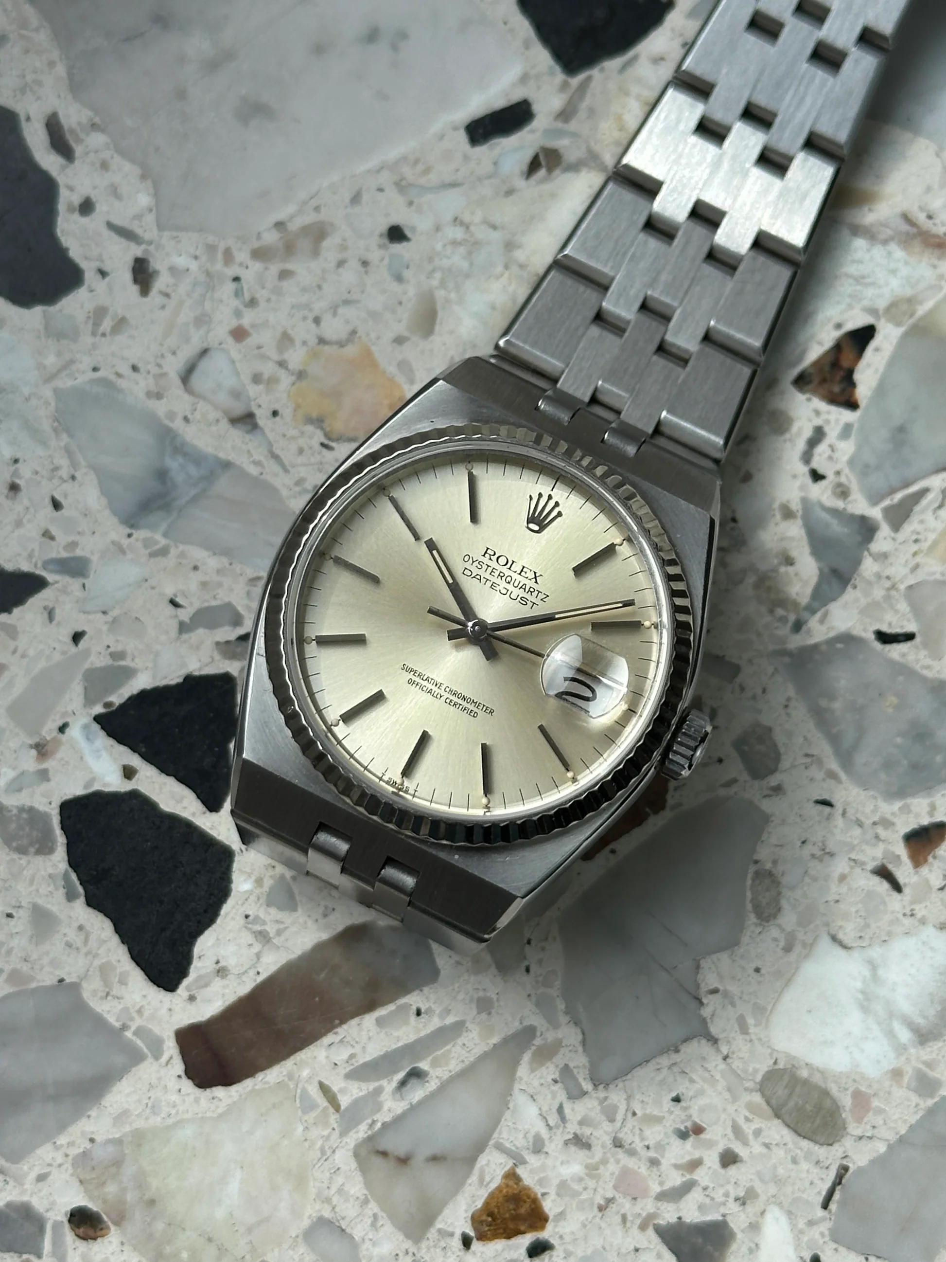 Rolex Oysterquartz – Ref. 17014, Sehr gut – 1/14