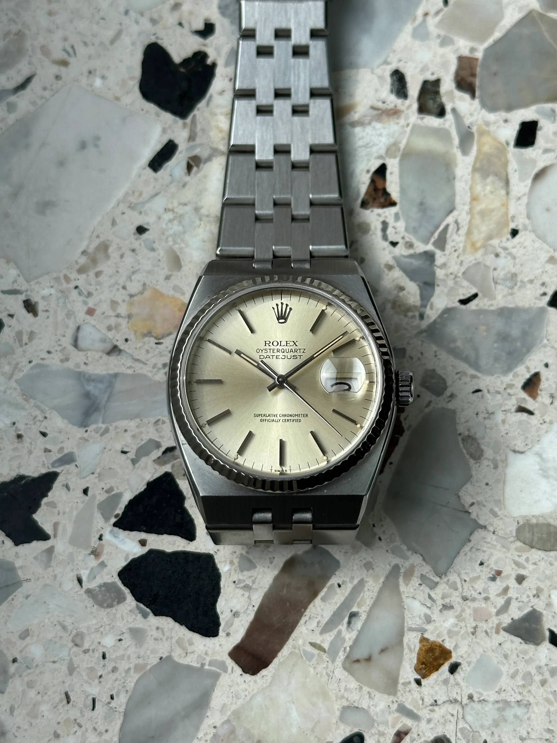 Rolex Oysterquartz – Ref. 17014, Sehr gut – 9/14