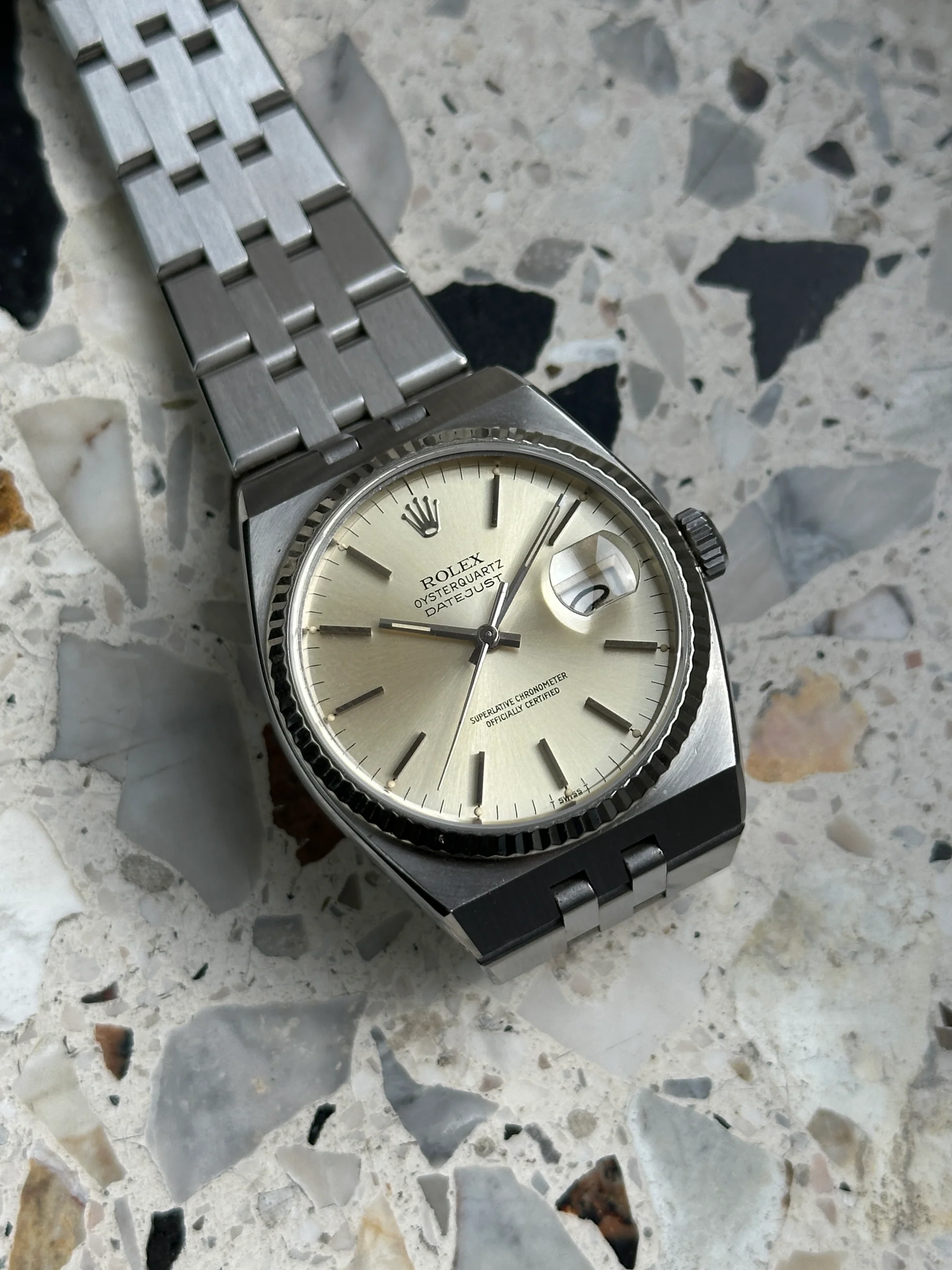 Rolex Oysterquartz – Ref. 17014, Sehr gut – 12/14