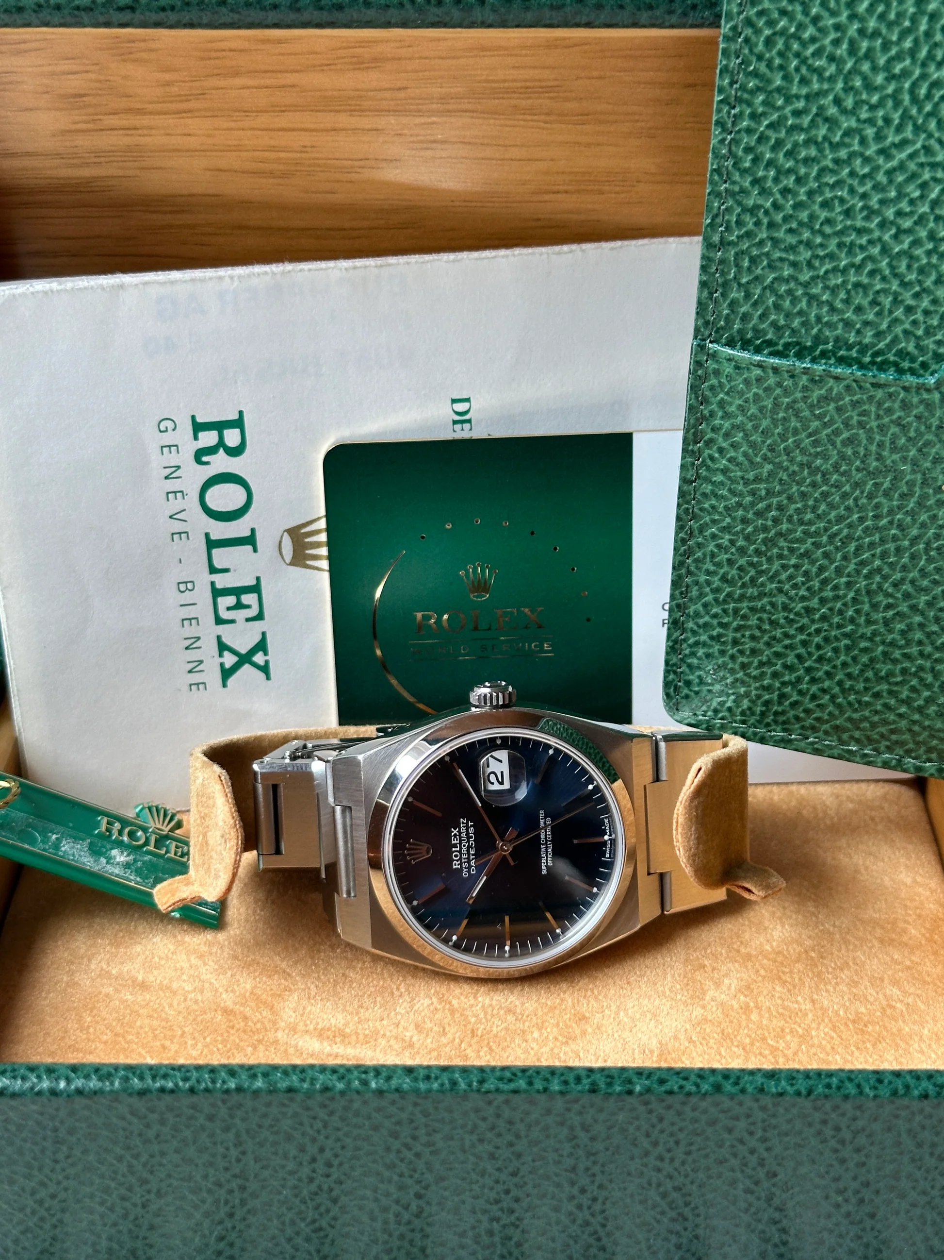 Rolex Oysterquartz – Ref. 17000, Sehr gut – 13/16