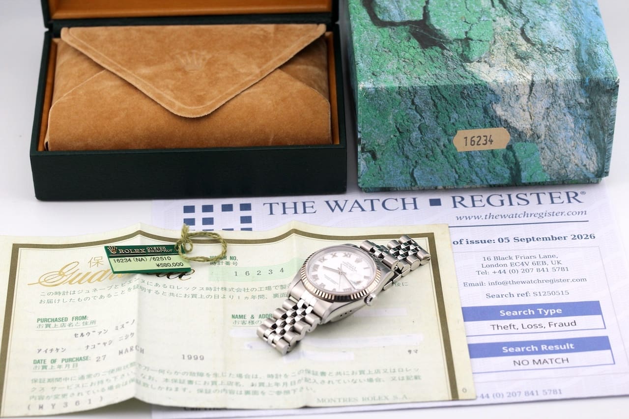 Rolex Datejust – Ref. 16234, Sehr gut – 2/13