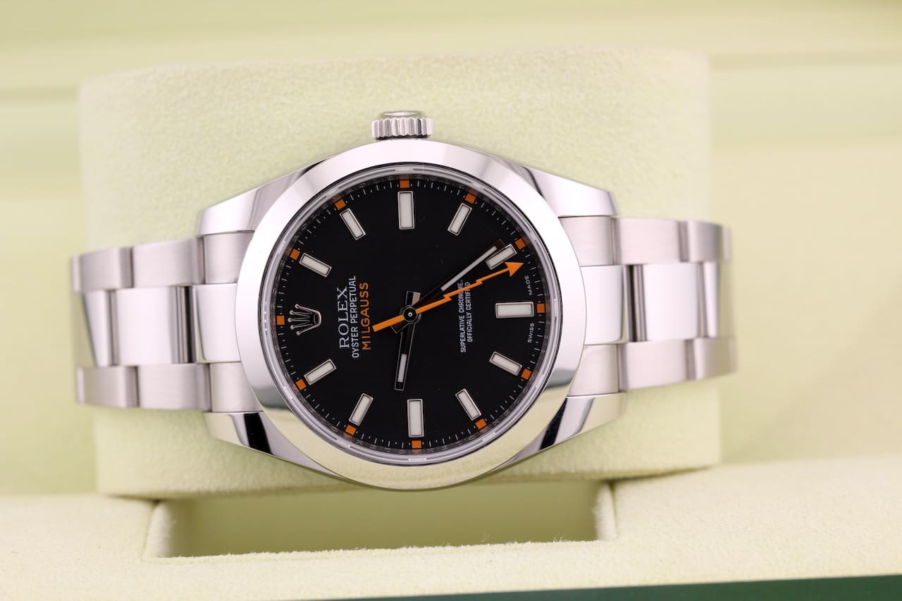 Rolex Milgauss – Ref. 116400, Sehr gut – 8/12