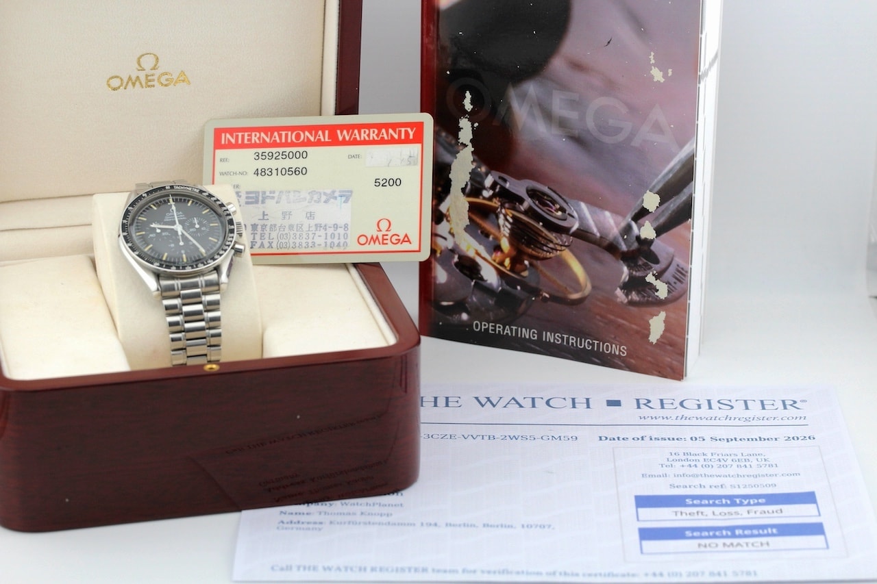 Omega Speedmaster – Ref. 3570.5000, good – 3/14