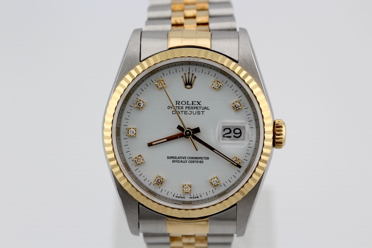Rolex Datejust – Ref. 16233, Sehr gut – 3/16