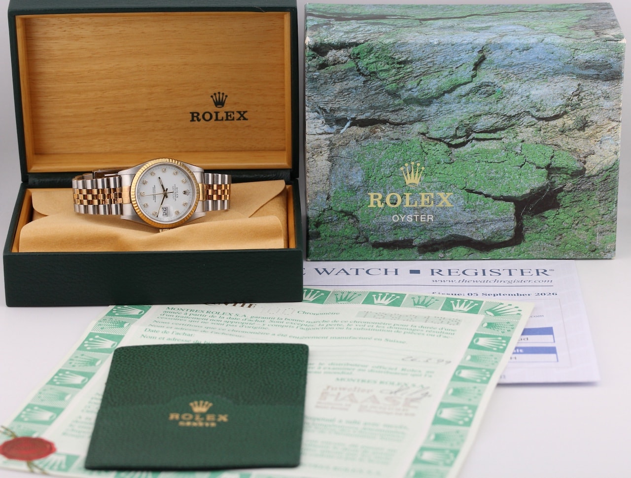 Rolex Datejust – Ref. 16233, Sehr gut – 2/16
