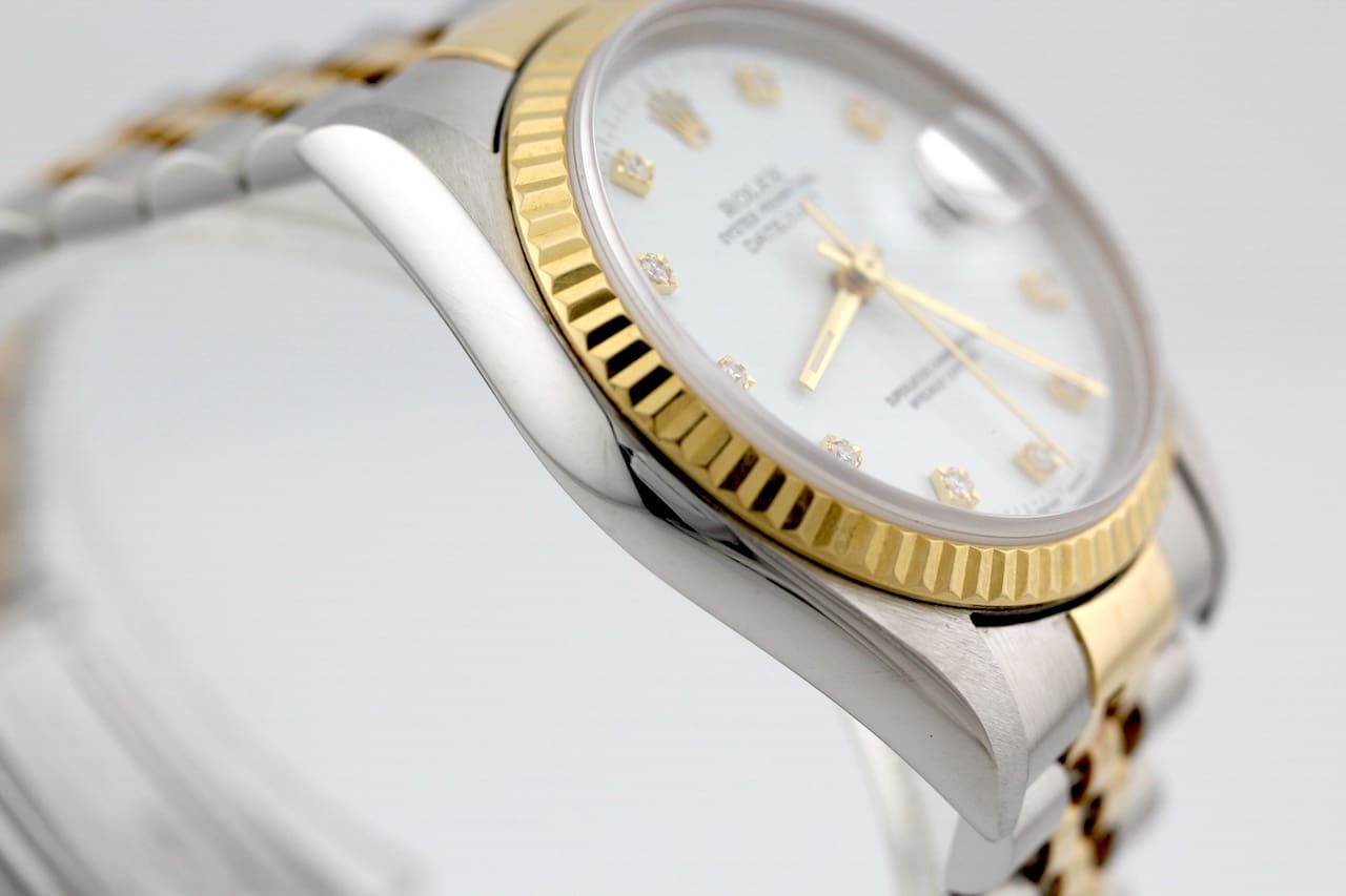 Rolex Datejust – Ref. 16233, Sehr gut – 6/16
