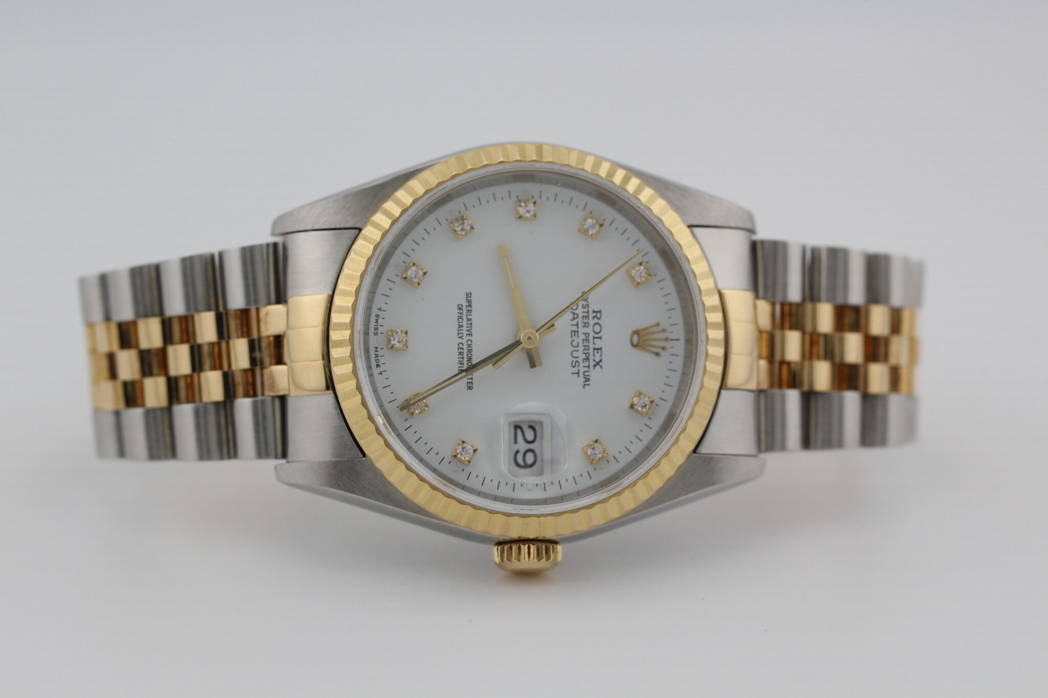 Rolex Datejust – Ref. 16233, Sehr gut – 8/16