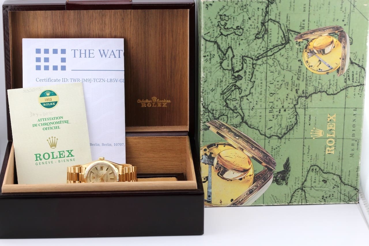 Rolex Day-Date – Ref. 1803, Sehr gut – 3/15