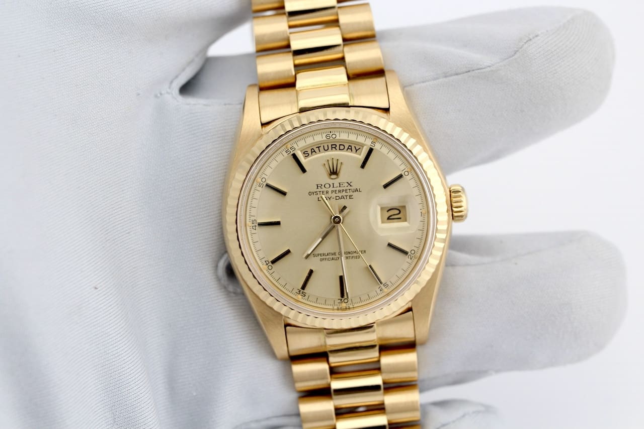 Rolex Day-Date – Ref. 1803, Sehr gut – 12/15