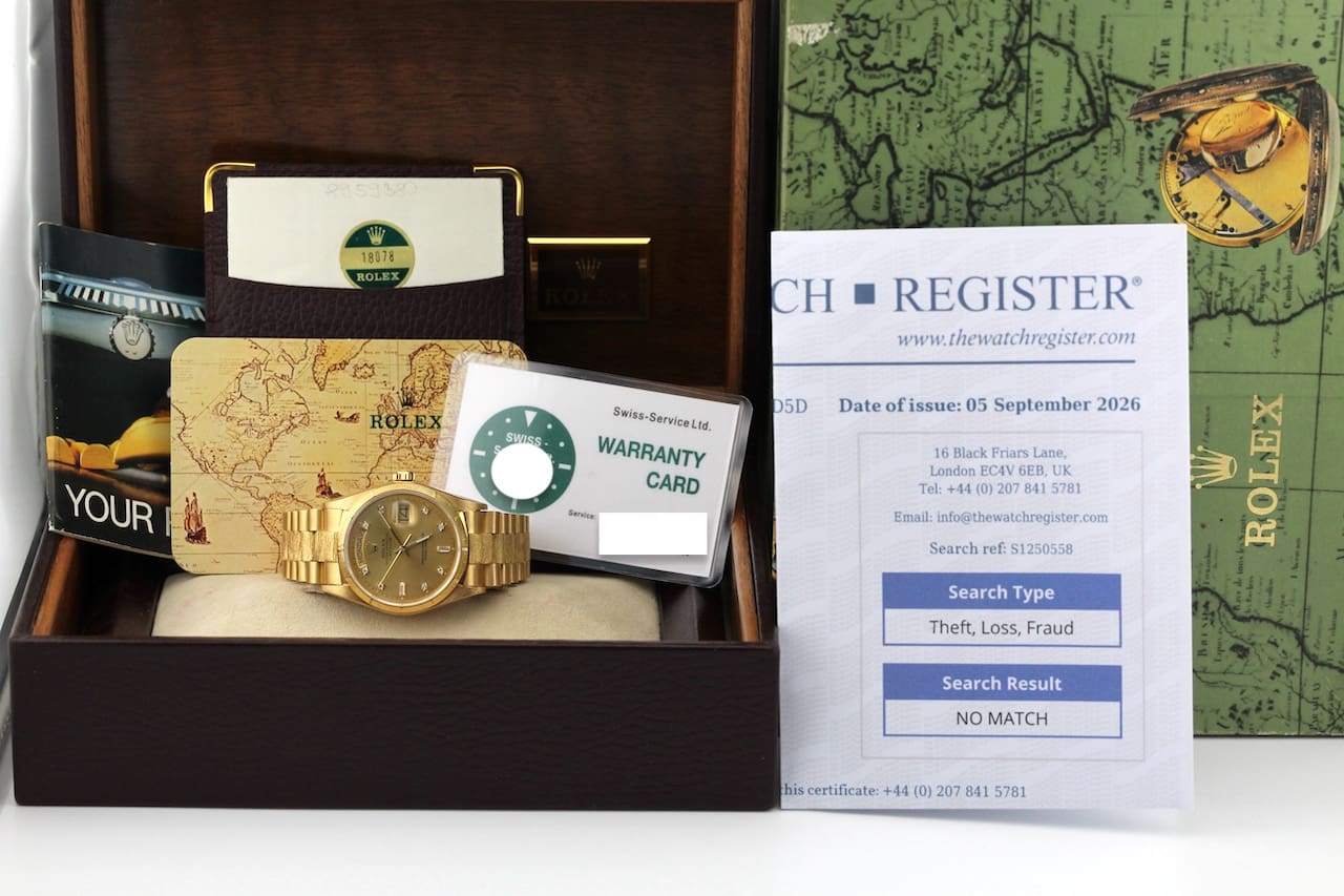 Rolex Day-Date – Ref. 18078, Sehr gut – 2/13
